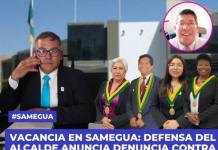 SAMEGUA: DEFENSA DEL ALCALDE EYZAGUIRRE ANUNCIA DENUNCIA CONTRA REGIDORES