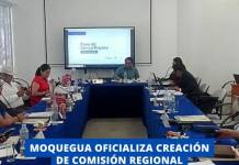 MOQUEGUA: SE OFICIALIZA CREACIÓN DE COMISIÓN REGIONAL ANTICORRUPCIÓN