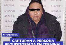 Capturan a persona requisitoriada en terminal terrestre