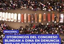 OTORONGOS DEL CONGRESO BLINDAN A DINA EN DENUNCIA POR LOS “MÁS DE 50 MUERTOS” OTORONGOS DEL CONGRESO BLINDAN A DINA EN DENUNCIA POR LOS “MÁS DE 50 MUERTOS”