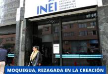 MOQUEGUA, REZAGADA EN LA CREACIÓN DE EMPRESAS FRENTE A OTRAS REGIONES