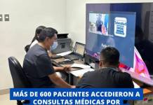 MÁS DE 600 PACIENTES ACCEDIERON A CONSULTAS MÉDICAS POR TELEMEDICINA EN MOQUEGUA