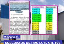 NUEVA ESCALA REMUNERATIVA PARA SERVIDORES DE PROYECTOS ESPECIALES, SUELDAZOS DE HASTA 14 MIL 300 EN EL PROYECTO PASTO GRANDE