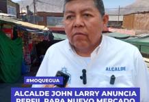 ALCALDE PROVINCIAL JOHN LARRY ANUNCIA PERFIL PARA NUEVO MERCADO CENTRAL EN 60 ANIVERSARIO
