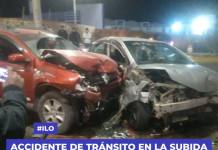 ILO | ACCIDENTE DE TRÁNSITO EN LA SUBIDA DE ENACE DEJA TRES HERIDOS
