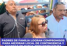 MOQUEGUA | PADRES DE FAMILIA LOGRAN COMPROMISOS PARA MEJORAR LOCAL DE CONTINGENCIA Y AVANZAR EN NUEVA INFRAESTRUCTURA EDUCATIVA