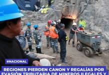 REGIONES PIERDEN CANON Y REGALÍAS POR EVASIÓN TRIBUTARIA DE MINEROS ILEGALES Y POR LA INEFICIENCIA DE LAS AUTORIDADES. REGIONES PIERDEN CANON Y REGALÍAS POR EVASIÓN TRIBUTARIA DE MINEROS ILEGALES Y POR LA INEFICIENCIA DE LAS AUTORIDADES.