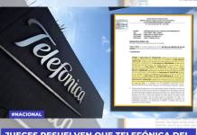 JUECES RESUELVEN QUE TELEFÓNICA DEL PERÚ S.A.A. PAGUE MÁS DE 309 MILLONES JUECES RESUELVEN QUE TELEFÓNICA DEL PERÚ S.A.A. PAGUE MÁS DE 309 MILLONES