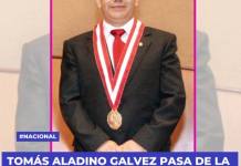 TOMÁS ALADINO GALVEZ PASA DE LA DESTITUCIÓN A FISCAL DE LA NACIÓN