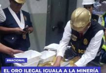 EL ORO ILEGAL IGUALA A LA MINERÍA FORMAL EN EXPORTACIONES
