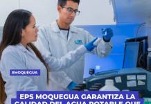 EPS MOQUEGUA GARANTIZA LA CALIDAD DEL AGUA POTABLE QUE DISTRIBUYE A SUS USUARIOS EPS MOQUEGUA GARANTIZA LA CALIDAD DEL AGUA POTABLE QUE DISTRIBUYE A SUS USUARIOS