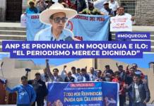 ANP SE PRONUNCIA EN MOQUEGUA E ILO: “EL PERIODISMO MERECE DIGNIDAD”