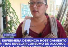 ENFERMERA DENUNCIA HOSTIGAMIENTO TRAS REVELAR CONSUMO DE ALCOHOL EN SALA DE OPERACIONES DEL HOSPITAL REGIONAL