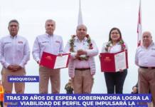 TRAS 30 AÑOS DE ESPERA GOBERNADORA LOGRA LA VIABILIDAD DE PERFIL QUE IMPULSARÁ LA MODERNIZACIÓN DEL PUERTO DE ILO POR MÁS DE S/750 MILLONES