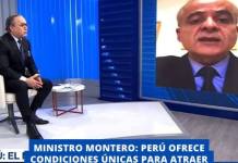 MINISTRO MONTERO: PERÚ OFRECE CONDICIONES ÚNICAS PARA ATRAER INVERSIONES EN MINERÍA Y ENERGÍA