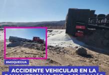 ACCIDENTE VEHICULAR EN LA PANAMERICANA SUR, A 10 KM MÁS ALLÁ DE MONTALVO