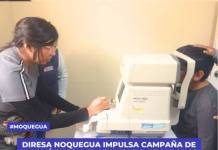 DIRESA NOQUEGUA IMPULSA CAMPAÑA DE DIAGNÓSTICO Y TRATAMIENTO DE ERRORES REFRACTIVOS EN NIÑOS DE 03 A 11 AÑOS DE EDAD