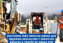 SOUTHERN PERÚ IMPULSA OBRAS QUE MEJORAN EDUCACIÓN Y SERVICIOS BÁSICOS A TRAVÉS DE OBRAS POR IMPUESTOS, SEGÚN COMEXPERÚ