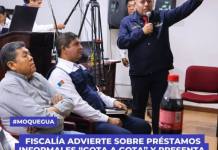 FISCALÍA ADVIERTE SOBRE PRÉSTAMOS INFORMALES “GOTA A GOTA” Y PRESENTA PLAN DE ACCIÓN POR FESTIVIDADES