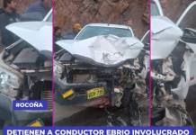 DETIENEN A CONDUCTOR EBRIO INVOLUCRADO EN ACCIDENTE QUE DEJÓ 17 MUERTOS EN OCOÑA