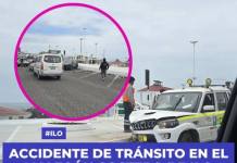 ACCIDENTE DE TRÁNSITO EN EL MALECÓN COSTERO DE ILO