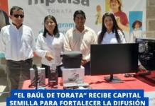 EL BAÚL DE TORATA RECIBE CAPITAL SEMILLA PARA FORTALECER LA DIFUSIÓN TURÍSTICA Y CULTURAL DEL DISTRITO