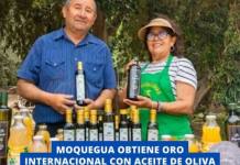 MOQUEGUA OBTIENE ORO INTERNACIONAL CON ACEITE DE OLIVA PRODUCIDO EN EL VALLE DE ILO