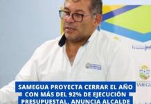 SAMEGUA PROYECTA CERRAR EL AÑO CON MÁS DEL 92% DE EJECUCIÓN PRESUPUESTAL, ANUNCIA ALCALDE ANTONIO EYZAGUIRRE