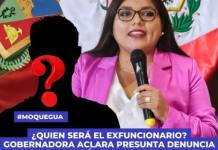 ¿QUIEN SERÁ EL EXFUNCIONARIO DENUNCIADO?
