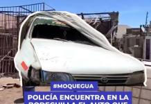POLICÍA ENCUENTRA EN LA BODEGUILLA EL AUTO QUE ATROPELLÓ A FAMILIA EN CHEN CHEN