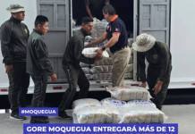 GORE MOQUEGUA ENTREGARÁ MÁS DE 12 TONELADAS DE ALIMENTOS A DISTRITOS AFECTADOS POR CONTAMINACIÓN HÍDRICA