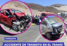 ACCIDENTE DE TRÁNSITO EN EL TRAMO AREQUIPA – KM 13, CRUCE CERRO VERDE