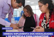 MINEDU IMPLEMENTA DOS MODALIDADES DE MATRÍCULA PARA GARANTIZAR ACCESO GRATUITO EN 2026