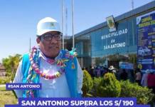 SAN ANTONIO SUPERA LOS S/ 190 MILLONES EN EJECUCIÓN PRESUPUESTAL DURANTE 2025