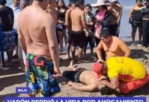VARÓN PERDIÓ LA VIDA POR AHOGAMIENTO EN LA PLAYA POZO DE LISAS
