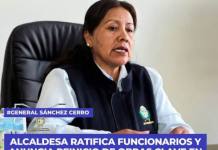 ALCALDESA RATIFICA FUNCIONARIOS Y ANUNCIA REINICIO DE OBRAS CLAVE EN ÚLTIMO AÑO DE GESTIÓN