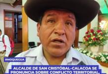 ALCALDE DE SAN CRISTÓBAL–CALACOA SE PRONUNCIA SOBRE CONFLICTO TERRITORIAL, CAMBIOS DE FUNCIONARIOS Y REINICIO DE OBRAS
