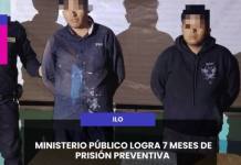 MINISTERIO PÚBLICO LOGRA 7 MESES DE PRISIÓN PREVENTIVA