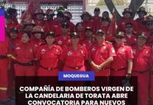 COMPAÑÍA DE BOMBEROS VIRGEN DE LA CANDELARIA DE TORATA ABRE CONVOCATORIA PARA NUEVOS VOLUNTARIOS