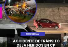 ACCIDENTE DE TRÁNSITO DEJA HERIDOS EN CHEN CHEN
