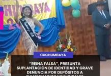 CUCHUMBAYA: REINA FALSA, PRESUNTA SUPLANTACIÓN DE IDENTIDAD Y GRAVE DENUNCIA POR DEPÓSITOS A FUNCIONARIOS MUNICIPALES