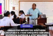 OBRAS POR IMPUESTOS: SOUTHERN EJECUTARÁ EL COAR AREQUIPA CON UNA INVERSIÓN SUPERIOR A S/107 MILLONES