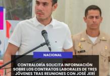CONTRALORÍA SOLICITA INFORMACIÓN SOBRE LOS CONTRATOS LABORALES DE TRES JÓVENES TRAS REUNIONES CON JOSÉ JERÍ
