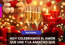 HOY CELEBRAMOS EL AMOR QUE UNE Y LA AMISTAD QUE ACOMPAÑA.