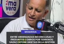 ENTRE ORDENANZAS INCONCLUSAS Y PRESUNTOS COBROS POR TERRENOS: SÁENZ EXPONE GRIETAS EN LA GESTIÓN EDIL