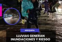 LLUVIAS GENERAN INUNDACIONES Y RIESGO VIAL EN LA CIUDAD