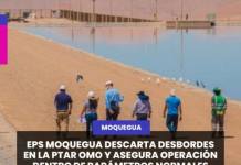 EPS MOQUEGUA DESCARTA DESBORDES EN LA PTAR OMO Y ASEGURA OPERACIÓN DENTRO DE PARÁMETROS NORMALES