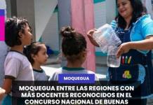 MOQUEGUA ENTRE LAS REGIONES CON MÁS DOCENTES RECONOCIDOS EN EL CONCURSO NACIONAL DE BUENAS PRÁCTICAS 2025