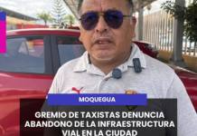 GREMIO DE TAXISTAS DENUNCIA ABANDONO DE LA INFRAESTRUCTURA VIAL EN LA CIUDAD