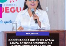 GOBERNADORA GUTIÉRREZ AYALA LANZA ACTIVIDADES POR EL DÍA INTERNACIONAL DE LA MUJER
